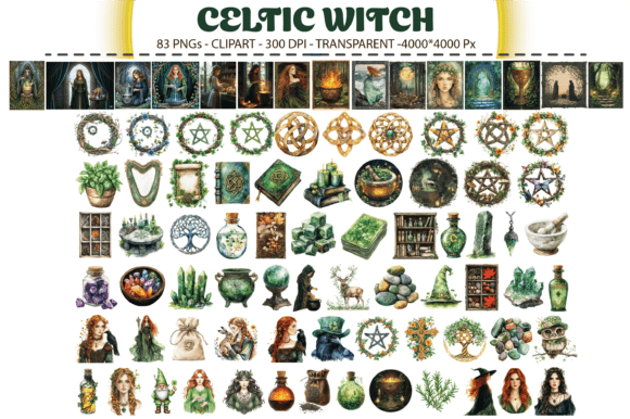 Download Celtic Witch Clipart – 83 PNGs - Clipart Collection
