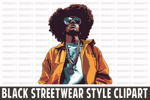 Download Black Streetwear Style Clipart PNG - Clipart Collection