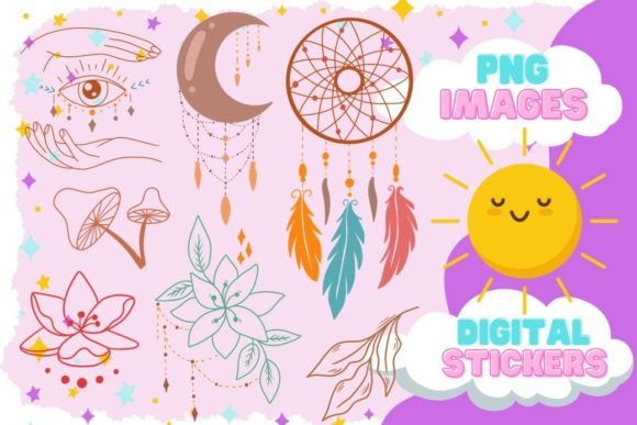 Download Boho Clipart Bundle,Boho Elements,Boho - Clipart Collection
