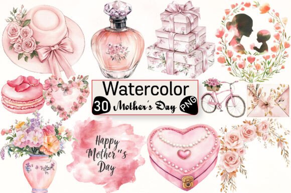 Download Blush Pink Mother's Day Clipart - Clipart Collection