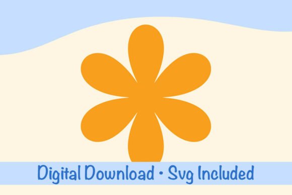 Download Retro Flowers SVG, Flower Clipart, Daisy - Clipart Collection