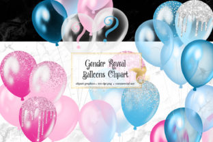 Download Gender Reveal Balloons Clipart - Clipart Collection