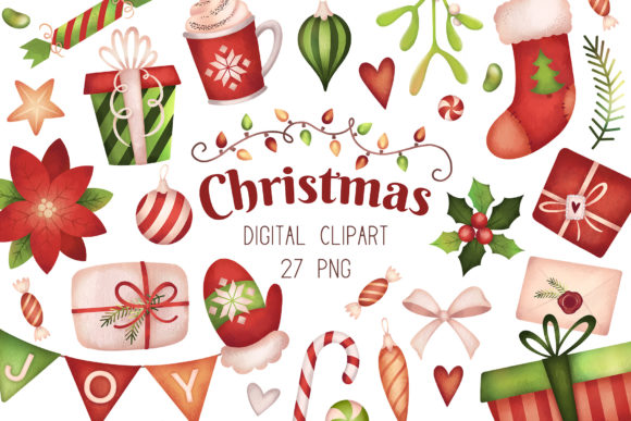Download Christmas Clipart, Holiday Graphics - Clipart Collection