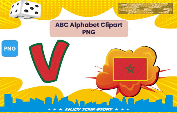 Download ABC Alphabet Clipart PNGs Flag Morocco - Clipart Collection