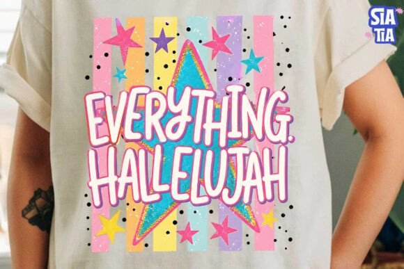 Download Everything Hallelujah Retro PNG Clipart - Clipart Collection
