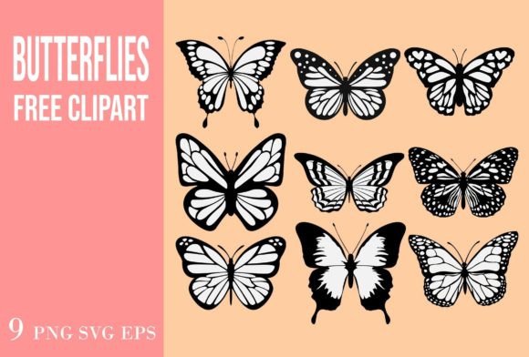 Download Butterflies Clipart - Clipart Collection