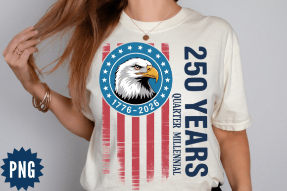 Download USA 250 Years Eagle Vintage PNG Design - Vintage png Collection