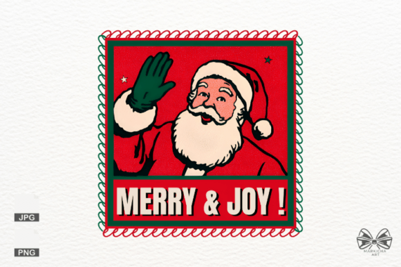 Download Vintage Santa Postcard Png Clipart - Clipart Collection