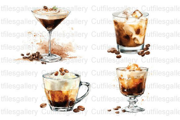 Download Coffee Cocktail PNG, Coffee Clipart - Clipart Collection