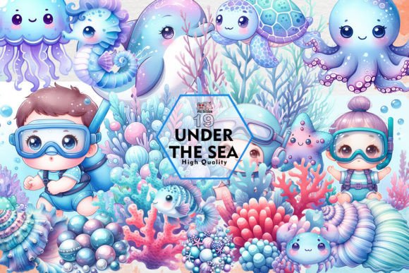 Download Under the Sea Clipart PNG Graphics - Clipart Collection