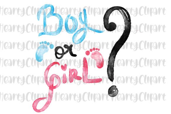 Download Boy or Girl Gender Reveal PNG Clipart - Clipart Collection