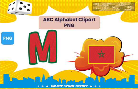Download ABC Alphabet Clipart PNGs Flag Morocco - Clipart Collection